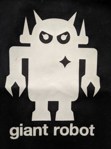 Rare Giant Robot Magazine SDCC Tote Bag 2007 Asian Pop Culture Mecha Mech Anime - Picture 2 of 7