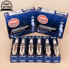 6x NGK 4469 Iridium IX Spark Plugs LFR5AIX11 For Hyundai Nissan Infiniti Yamaha
