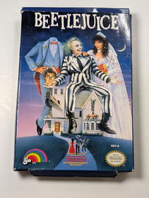 Beetlejuice Nintendo NES in box authentic