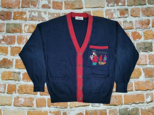 *ICEBERG VINTAGE STRICKJACKE*GULLIVERS REISEN*BLAU*CASUAL*PULLOVER*GR: M*RARITÄT - Bild 3 von 9