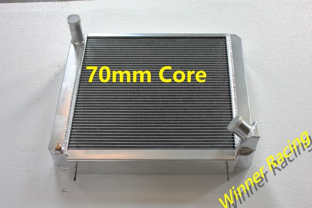 56mm Aluminum Radiator Fit Jaguar E-type XKE 3.8l 1961-1964 Much Better ...