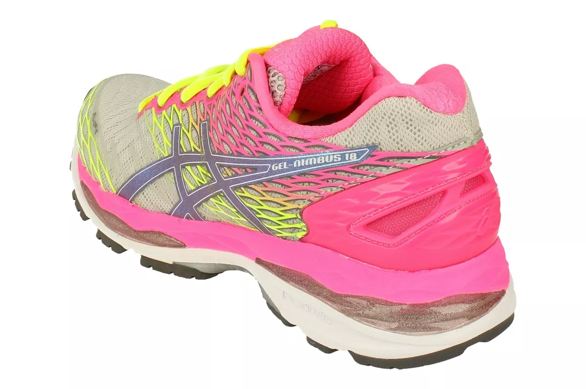 Asics Gel-Nimbus 18 Womens Running Trainers T650N Sneakers Shoes 9397 |