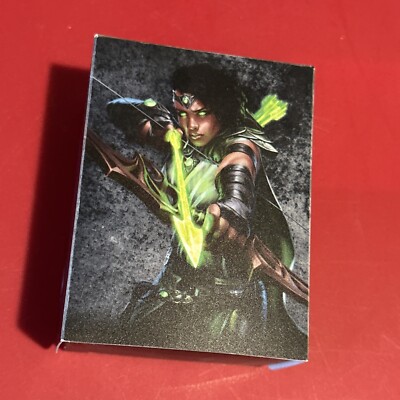 MTG New Vivien Arkbow Top 8 Deck Box Plastic 80+ Magic Gathering 2018 AW6353 B5