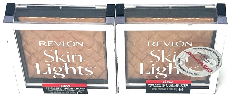 (2) Revlon Skin Lights Prismatic Highlighter 0.28 oz Sealed 202 - Twilight Gleam - Image 2 of 3