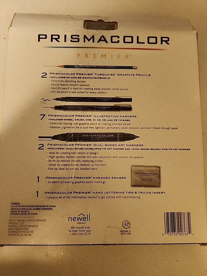 Juego avanzado de letras a mano Prismacolor Premier 13pk Foto 3 de 4