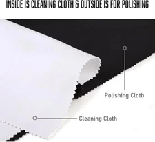 Premium Jewelry Cleaning Cloth – Natural Cotton, Non-Toxic, Travel-Friendly