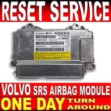 VOLVO SRS AIRBAG CONTROL MODULE *RESET REPAIR SERVICE*