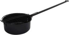 Esschert Design Popcorn-Pfanne, ca. 70 cm x 18 cm x 9,3 cm