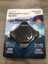 Ecoxgear, Ecodrift Waterproof Rugged Bluetooth Speaker