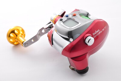 Daiwa Seaborg 300FB Electric Fishing Reel Near Mint Custom Knob
