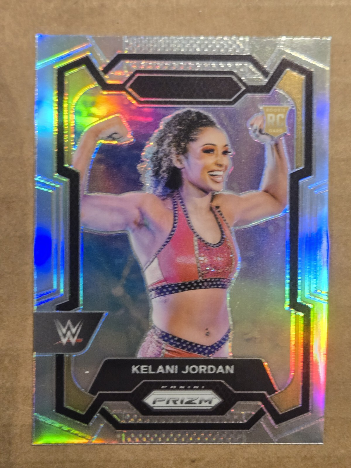 2024 Panini Prizm WWE - Silver Prizm #127 Kelani Jordan (RC)