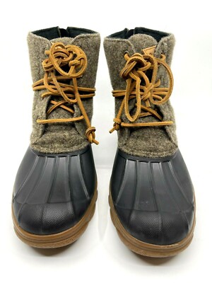 Sperry Brown and Black Rain & Snow Boots with Rugged Sole 20250101_154130-scaled.jpg main image 4