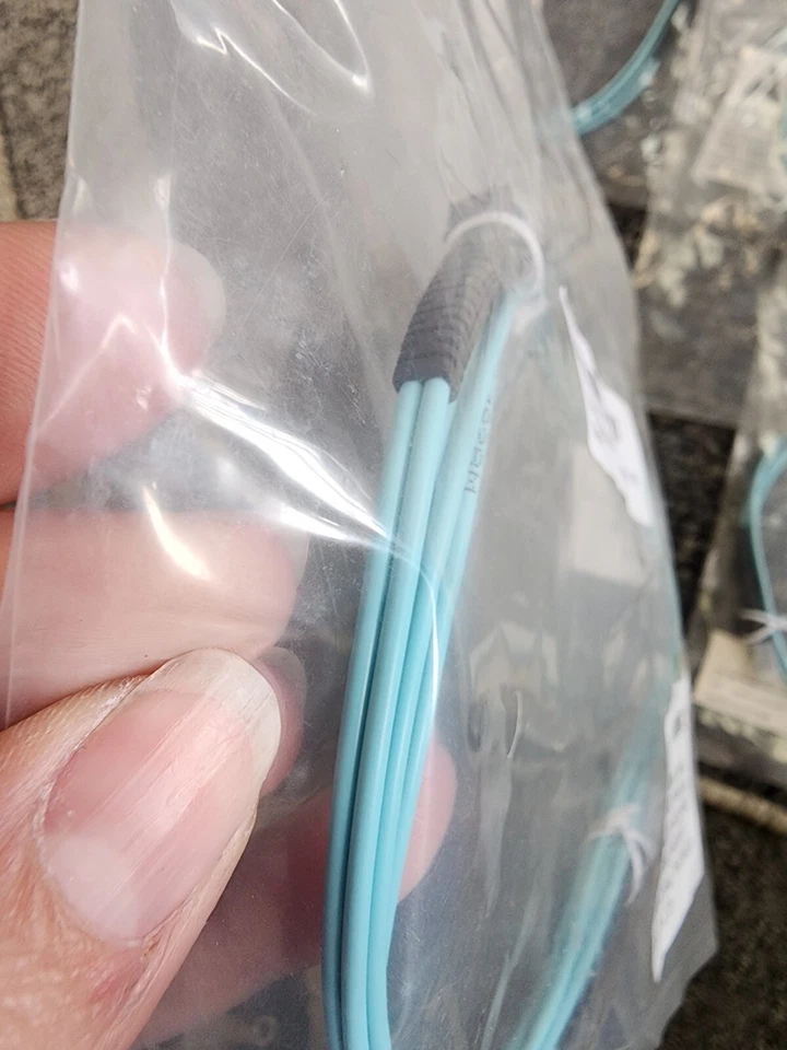 *Lot* 1 Meter MTRJ-MTRJ 10GB Duplex 50/125 MM Multimode Fiber Optic Patch Cord - Image 3 of 4