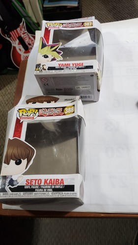 LOOSE Funko Pop! Animation YU-Gi-Oh! Yami Yugi 387 & Seto Kaiba 388 - Picture 6 of 6