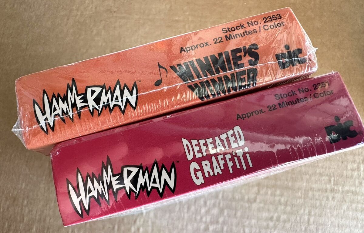 MC HAMMER Hammerman Winnies Winner Defeated Graffit VHS MC HAMMER Hammerman Winnies Winner Defeated Graffit VHS