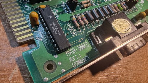 MVGA-2000II ISA VGA - Trident 8900C - 1024K - Picture 4 of 8
