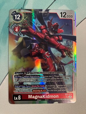 MagnaKidmon EX7-013 SR Digimon LIBERATOR Near Mint | eBay
