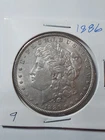 1886 Morgan Silver Dollar Very Fine Circulated No Mint Mark