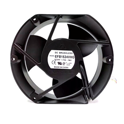 New In Box DELTA EFB1524VHG Cooling Fan 24V 1.70A