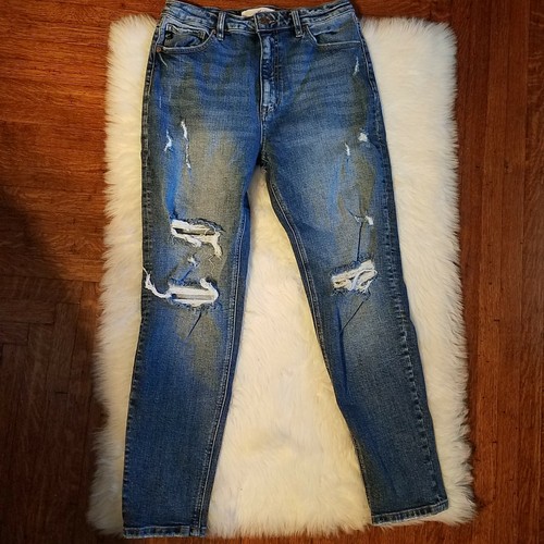 Kancan jeans womens 9/28 distressed 