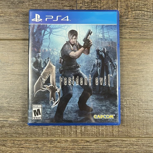 Resident Evil 4 (PlayStation 4, 2016) CIB - Amazing Disc!