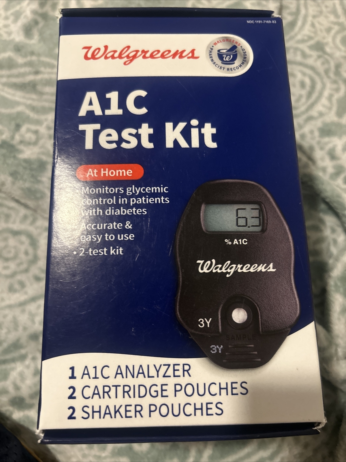 Walgreen A1c Test Kit eBay