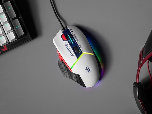 4711421985659 A4Tech mouse Bloody W95Max USB Sports Navy A4TMYS47258 A4 TECH - Picture 3 of 8