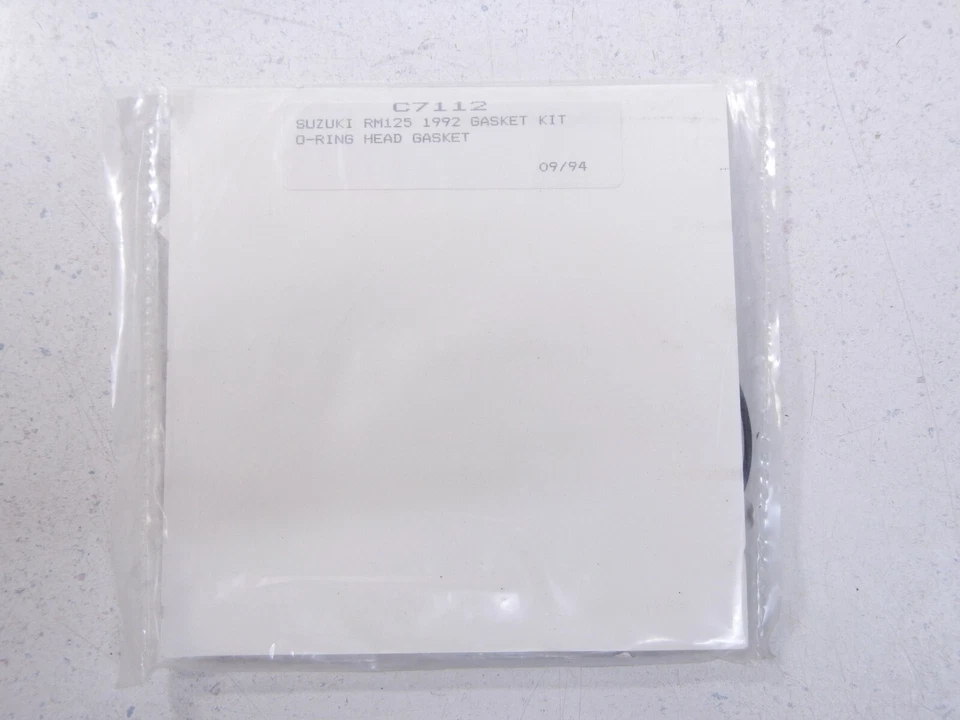 Cometic 88-90 Suzuki RM125 RM 125 Top End O-Ring Head Gasket Kit Set C7112 - Imagem 2 de 3