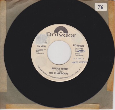 Chakachas Jungle Fever LP レコード s-l400.jpg