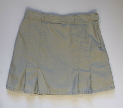 athletic khaki skort