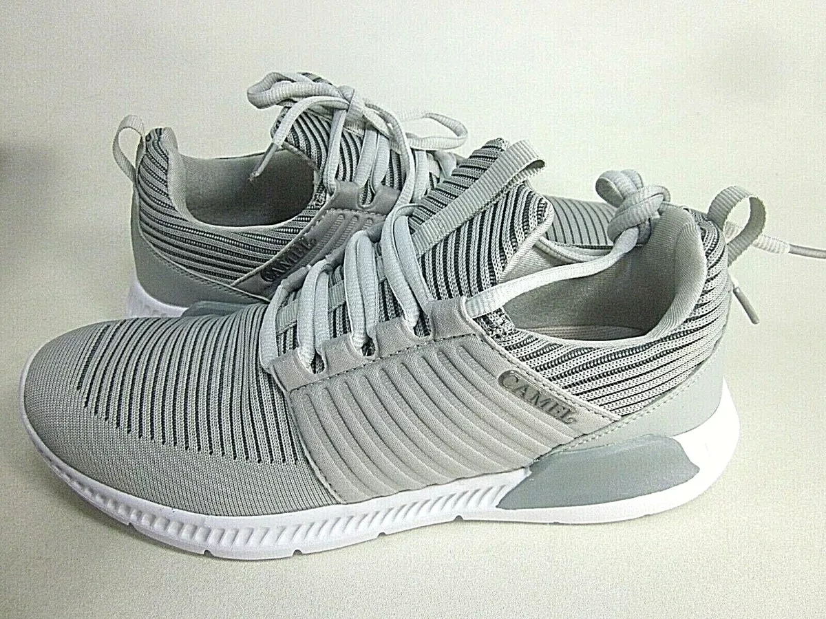 CAMEL CROWN Womens Grey Lightweight Casual Athletic Running Shoes US Size 9 M eBay