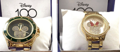 Mickey and Minnie watch 100 year anniversary Disney 100 Years of Wonder - Mickey Minnie Mouse Gold tone  main image 4