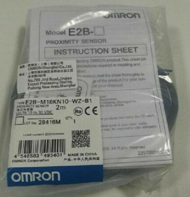 One New OMRON E2B-M18KN10-WZ-B1 Proximity Switch Sensor Fast Shipping