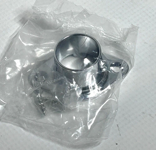 (25) JEFFREY ALEXANDER M7260 Chrome Closed Closet Rod Mounting Bracket 1-1/16 - Picture 3 of 4