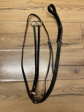 Cob Black Leather Windsor Running Martingale