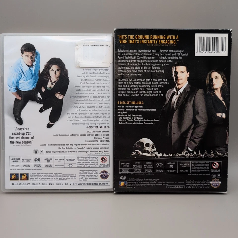 Bones DVD Complete Series Seasons 1-12 Foto 4 de 4