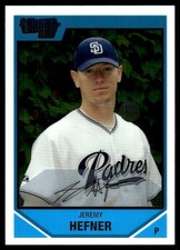 Jeremy Hefner 2007 Bowman Draft Picks & Prospects #BDPP40 Padres MLB READ