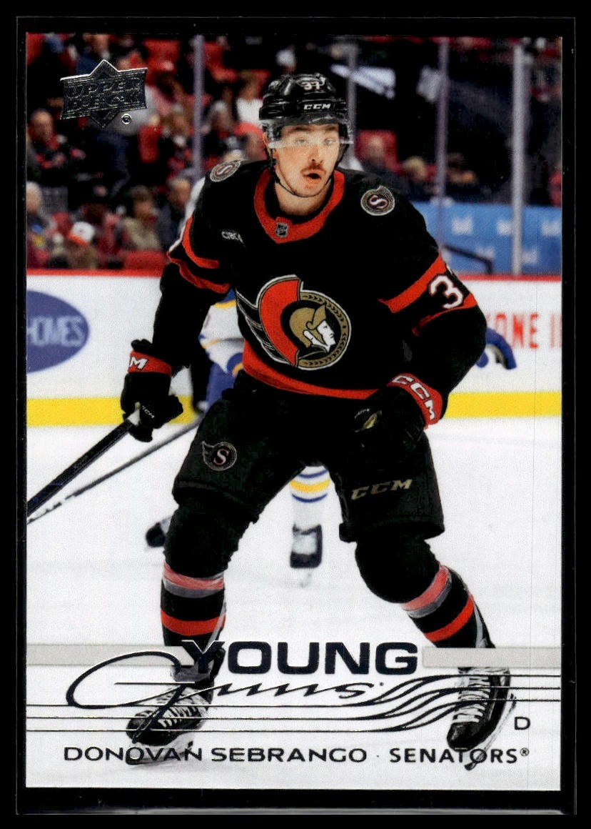 2025-26 Upper Deck #229 Donovan Sebrango RC RC
