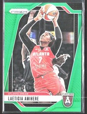 2024 Panini Prizm WNBA Laeticia Amihere Green Prizm #54 Atlanta Dream BASKETBALL