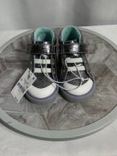 See Kai Run Basics Belmont II Pewter Shine Toddler Shoes Size 5 EU 21 NWT