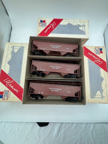 LOTE DE 3 TREN DE ARENA TOLVA CUBIERTA O WEAVER 1003 36' DE COLECCIÓN | Zustand: Used