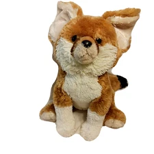 1972 Fiesta Vintage Realistic Red FOX Plush Stuffed Toy Large Ears Tail Standing