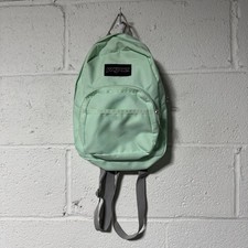 JanSport Half Pint Mini Backpack Bookbag Mint...