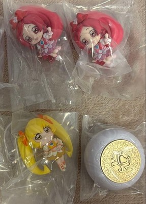 Precure All Stars Capsule Figur Cure Blossom Sunshine Set Heartcatch Mirror