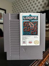 Loopz Nintendo NES Video Game Pak Cartridge
