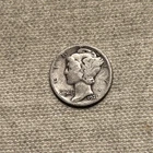 Fine 1921-D Mercury Dime (semi-key date) JY