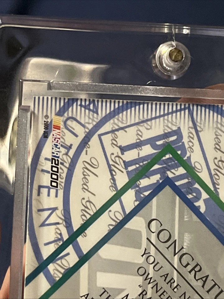 2000 Press Pass Stealth Race Used Glove Card Jeff Gordon#47/100 - Image 4 of 4