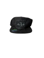 The Heartbeat Brand THB Black Golf Adjustable Mesh Snapback Baseball Hat