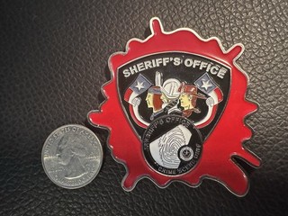 El Paso County Sheriff Crime Scene Challenge Coin