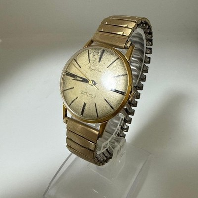 Royal Orient Herrenuhr Handaufzug Creme Zifferblatt Goldband